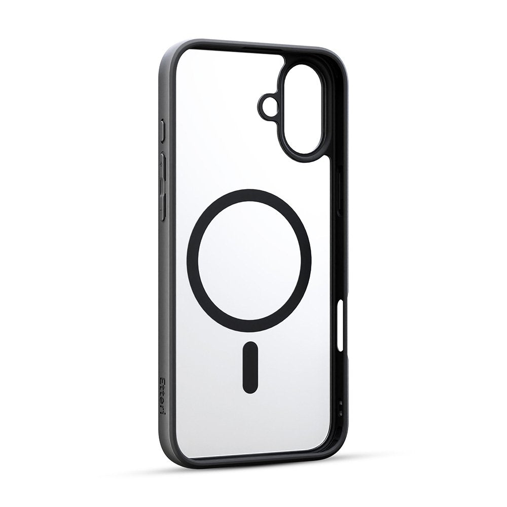 Etteri Matt MagSafe vāciņš iPhone 16 Plus 6,7", melns