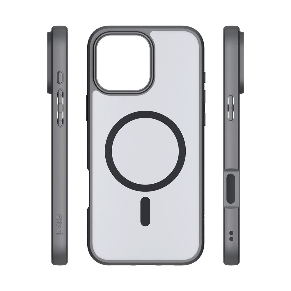 Etteri Matt MagSafe vāciņš iPhone 16 Pro Max 6,9" melns