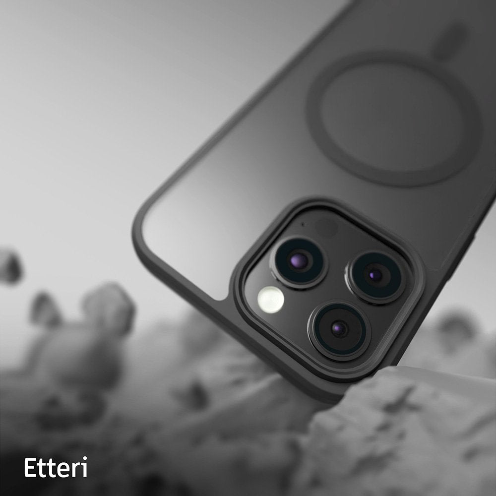 Etteri Matt MagSafe vāciņš iPhone 16 Pro Max 6,9" melns