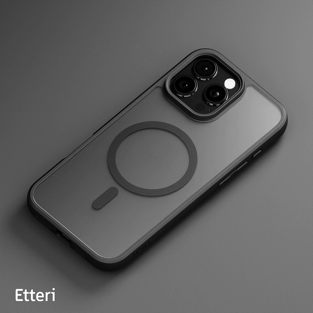 Etteri Matt MagSafe vāciņš iPhone 16 Pro 6,3" melns