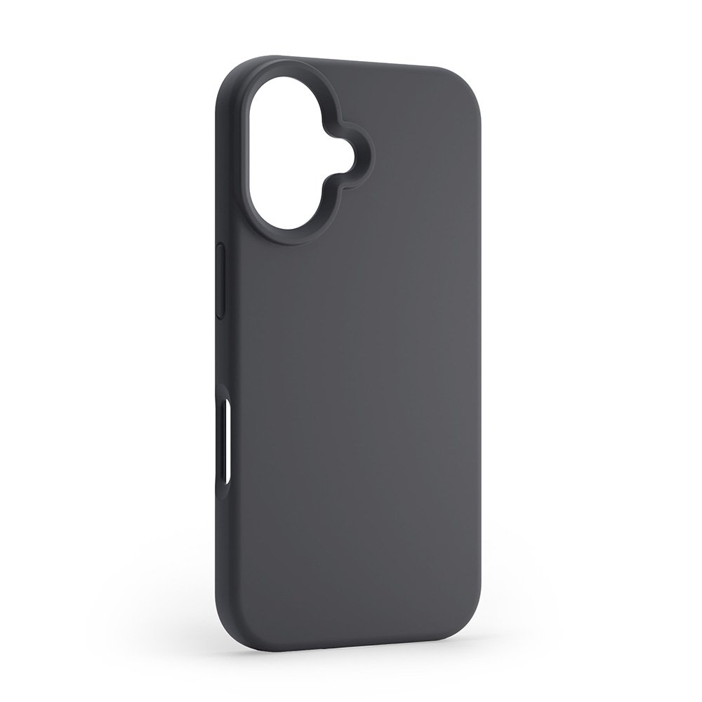 Etteri silikona vāciņš iPhone 16 Plus 6,7", melns