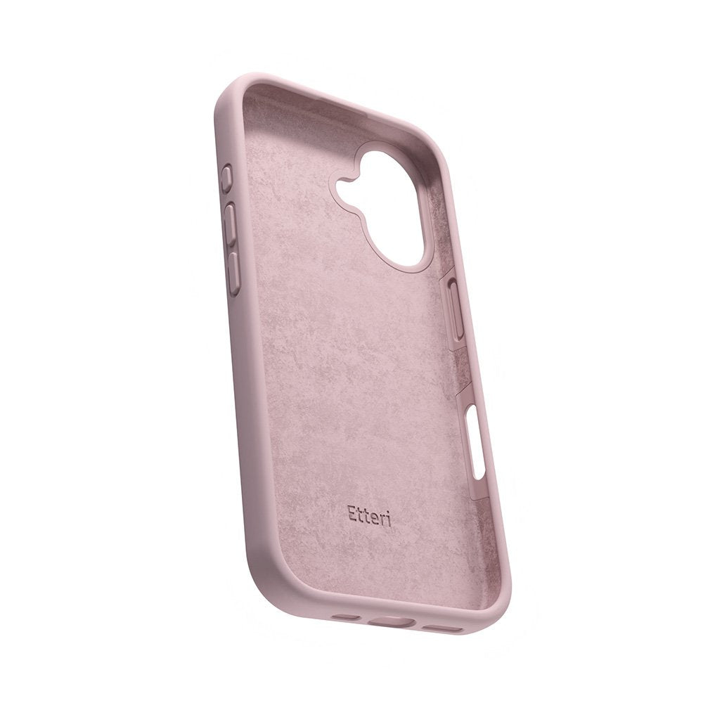 Etteri silikona vāciņš iPhone 16 Plus 6,7", gaiši rozā
