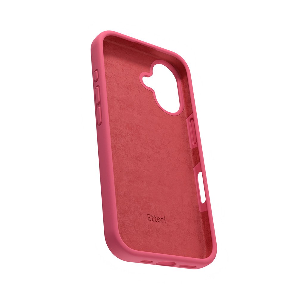 Etteri silikona vāciņš iPhone 16 6,1" Raspberry