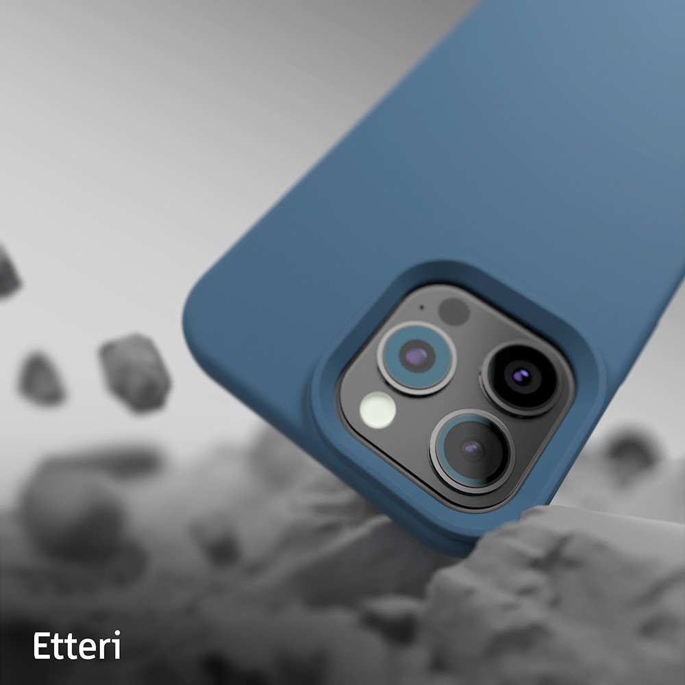Etteri silikona vāciņš iPhone 16 Pro Max 6,9", tumši zils
