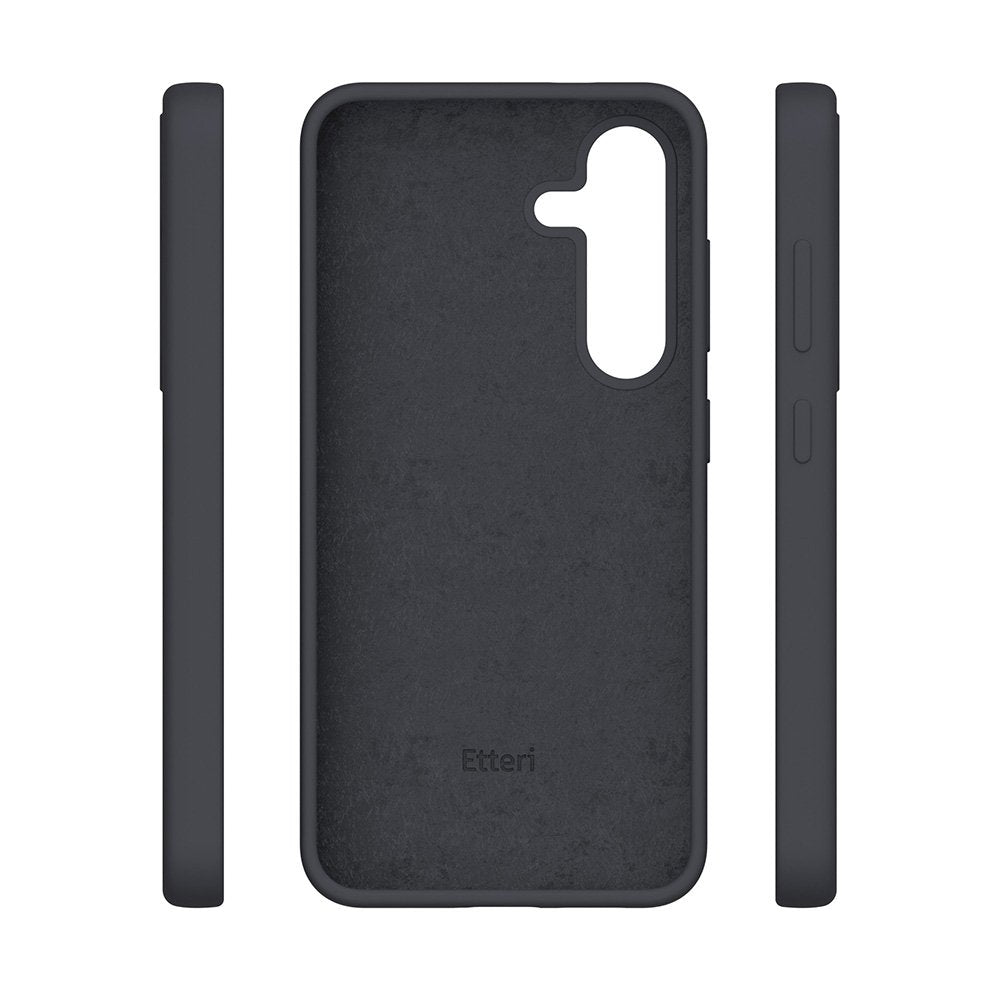 Etteri silikona apvalks Samsung Galaxy A17 5G / A18 5G, melns