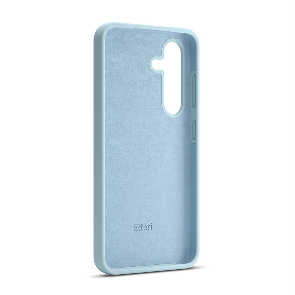 Etteri silikona vāciņš Samsung Galaxy S24 Plus, gaiši zils