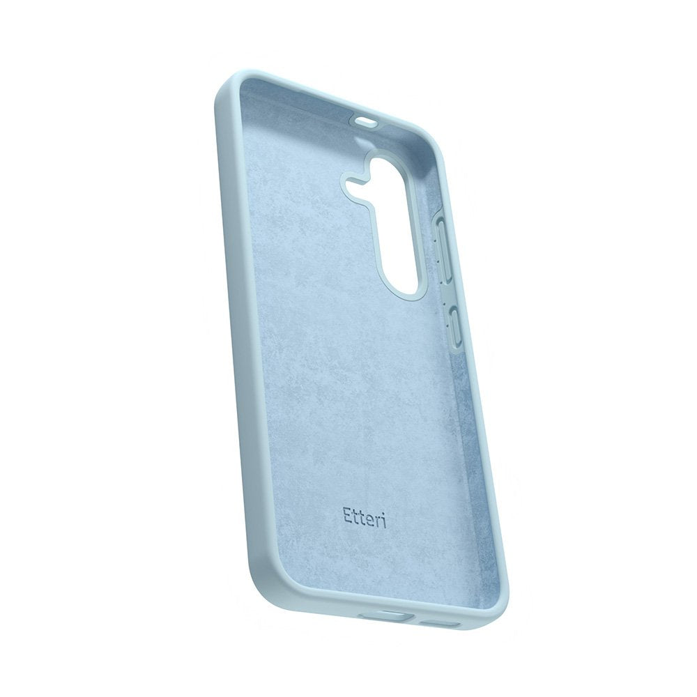 Etteri silikona vāciņš Samsung Galaxy S25 Plus, gaiši zils