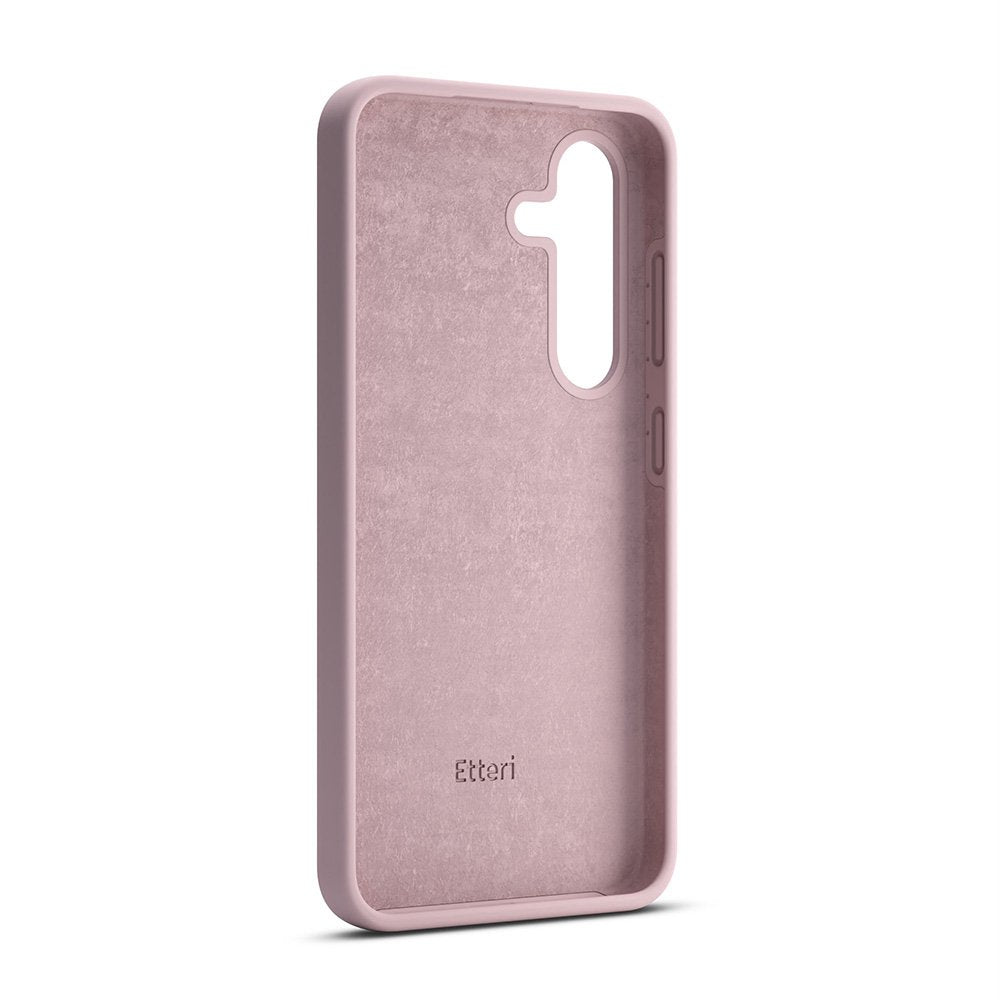 Etteri silikona vāciņš Samsung Galaxy S24 Plus, gaiši rozā
