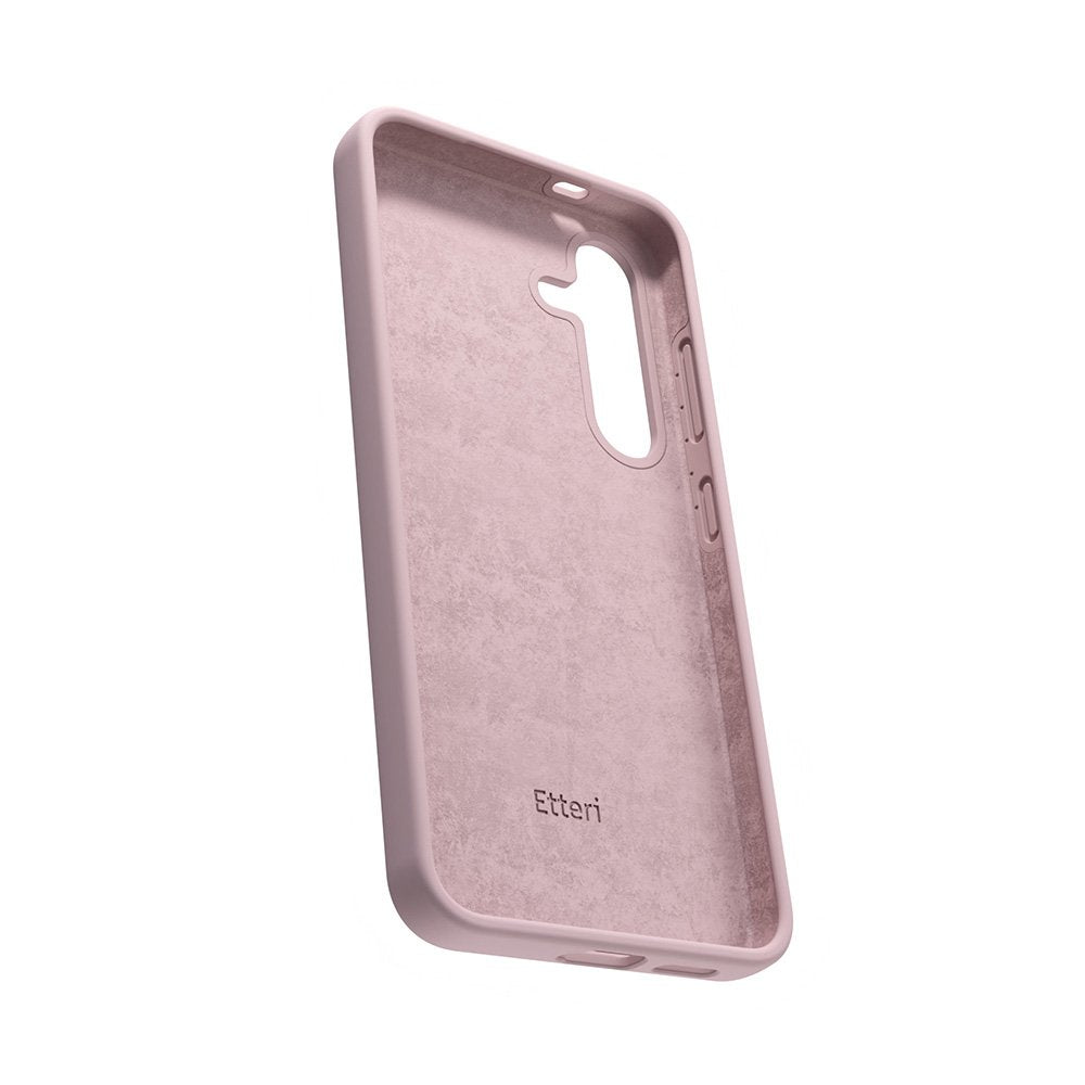 Etteri silikona vāciņš Samsung Galaxy S24 Plus, gaiši rozā