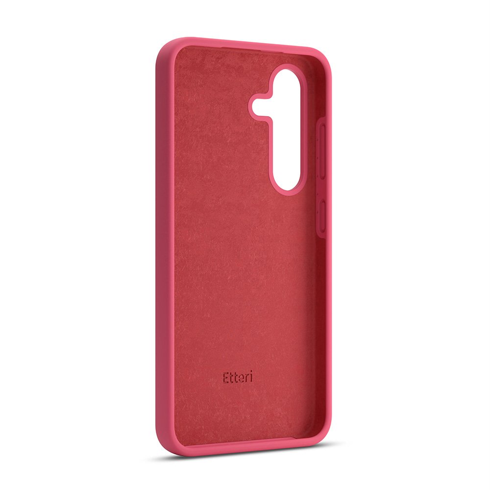 Etteri silikona vāciņš Samsung Galaxy S24 Plus Raspberry