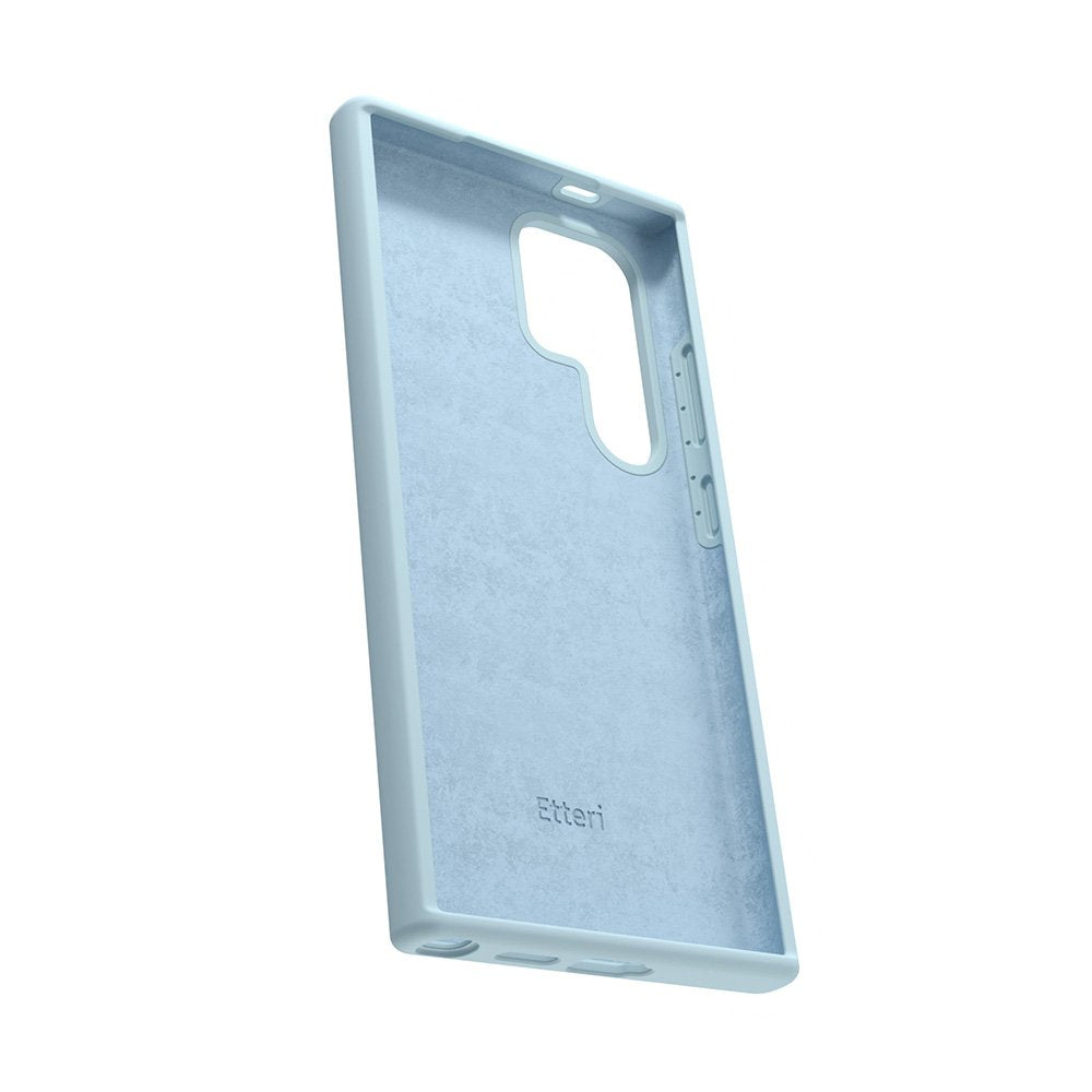 Etteri silikona vāciņš Samsung Galaxy S24 Ultra, gaiši zils