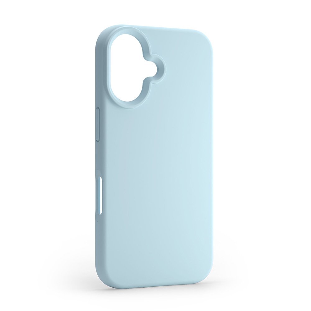 Etteri Silicone Mag case for iPhone 16 6,1" light blue