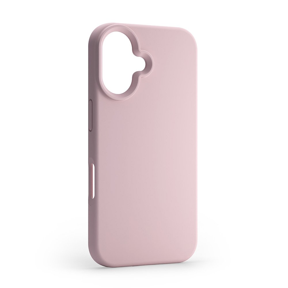 Etteri Silicone Mag case for iPhone 16 6,1" light pink