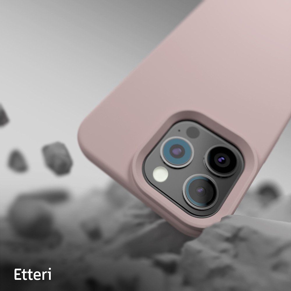 Etteri silikona „MagSafe“ vāciņš iPhone 16 Pro Max 6,9" gaiši rozā