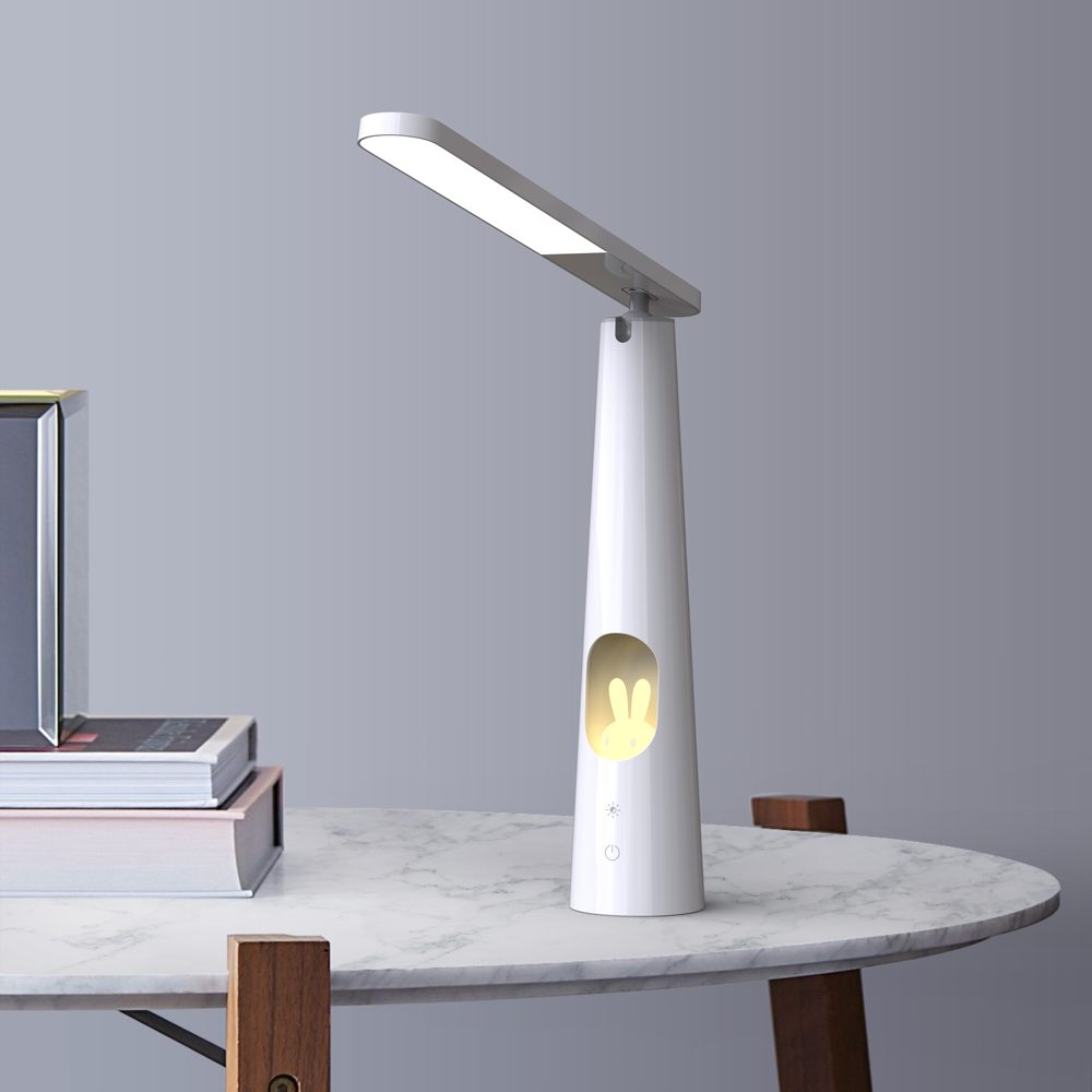 Galda LED lampa 7.5W ar zaķīti PURE FLB-150 ELENA balta Forever Light