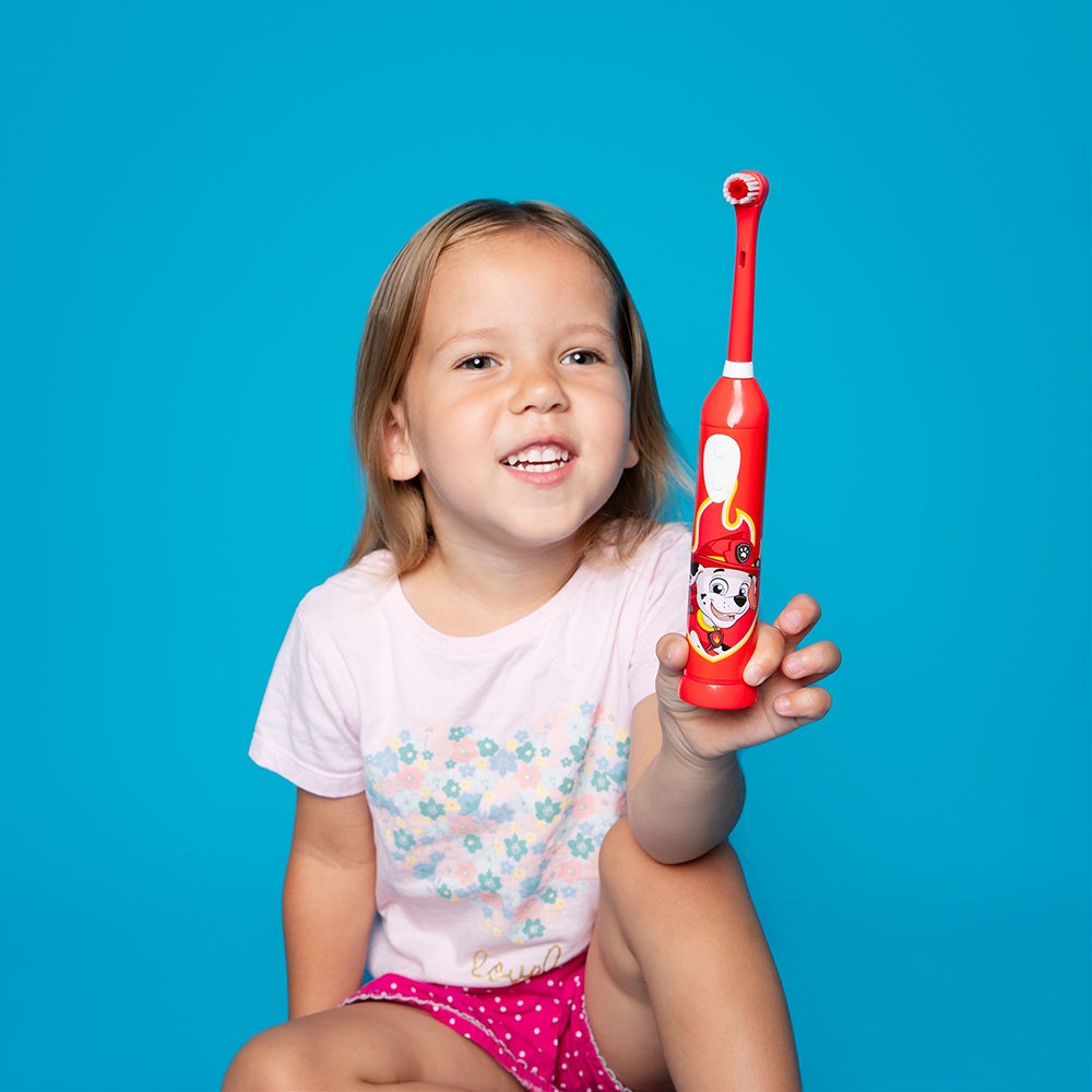Paw Patrol zobu birste Paw Patrol Kids' svārstīgs Kosmo, sarkans