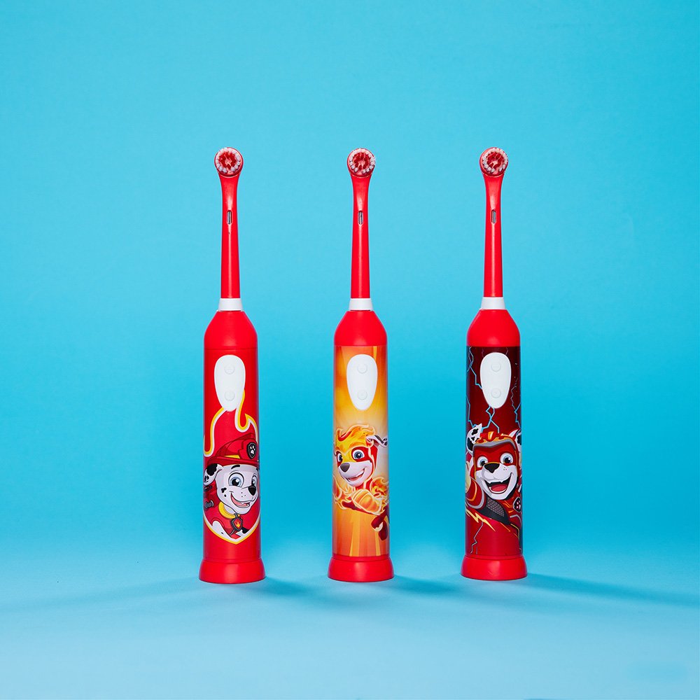 Paw Patrol zobu birste Paw Patrol Kids' svārstīgs Kosmo, sarkans
