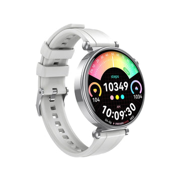 XO viedpulkstenis GT4 Mini Amoled, sudrabains