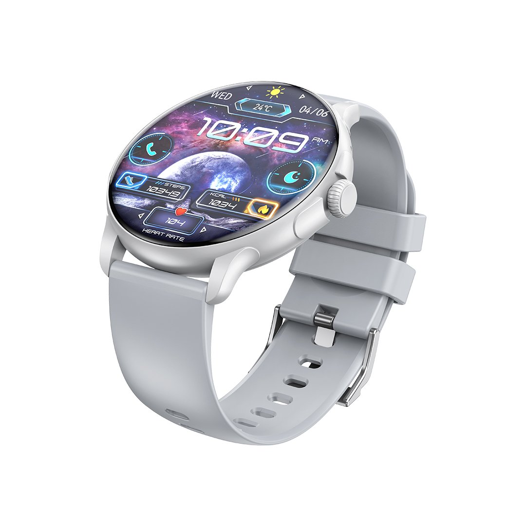 XO viedpulkstenis J11 Amoled, sudrabains