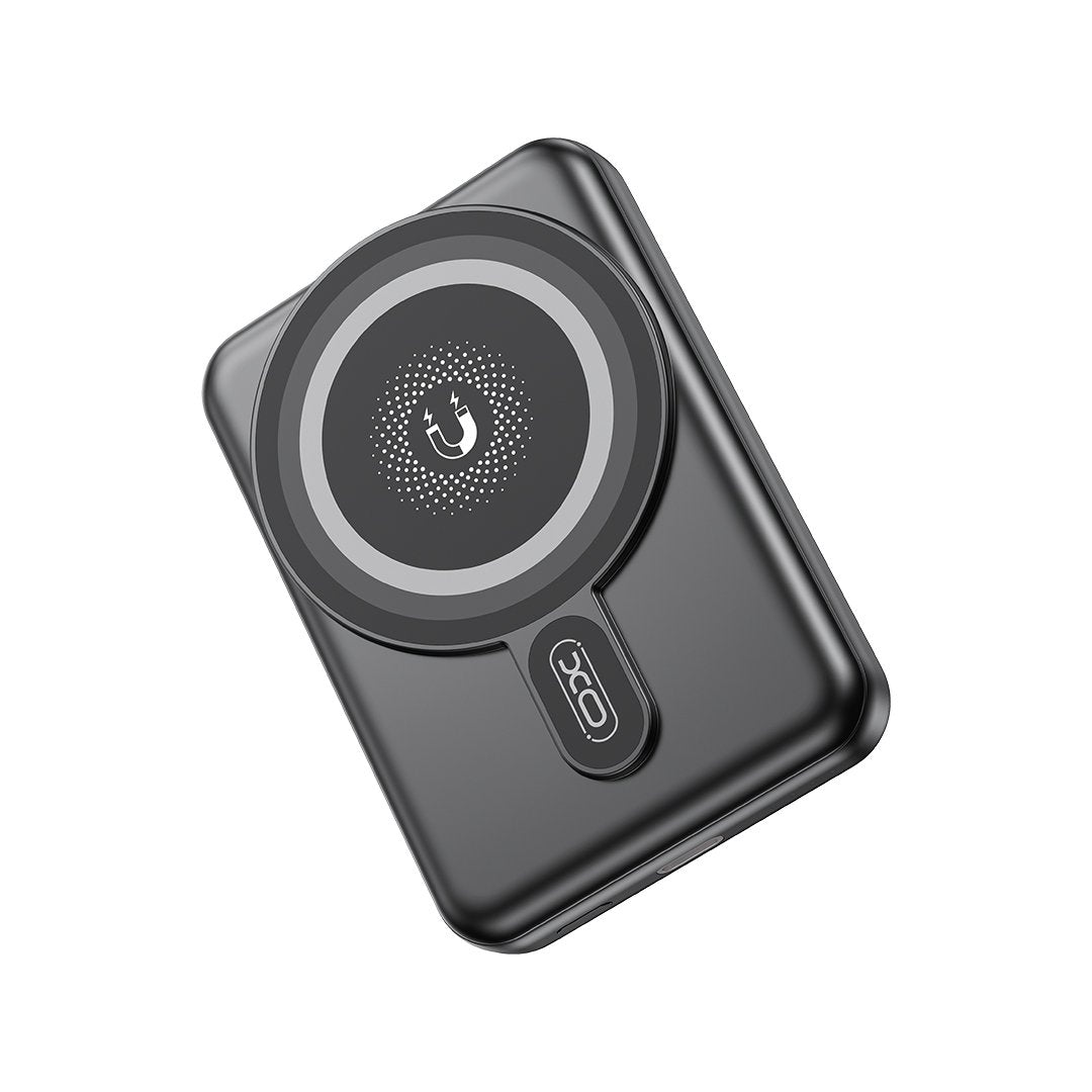 XO magnētiskais pārnēsājamais akumulators PR264 20W 10000mAh melns