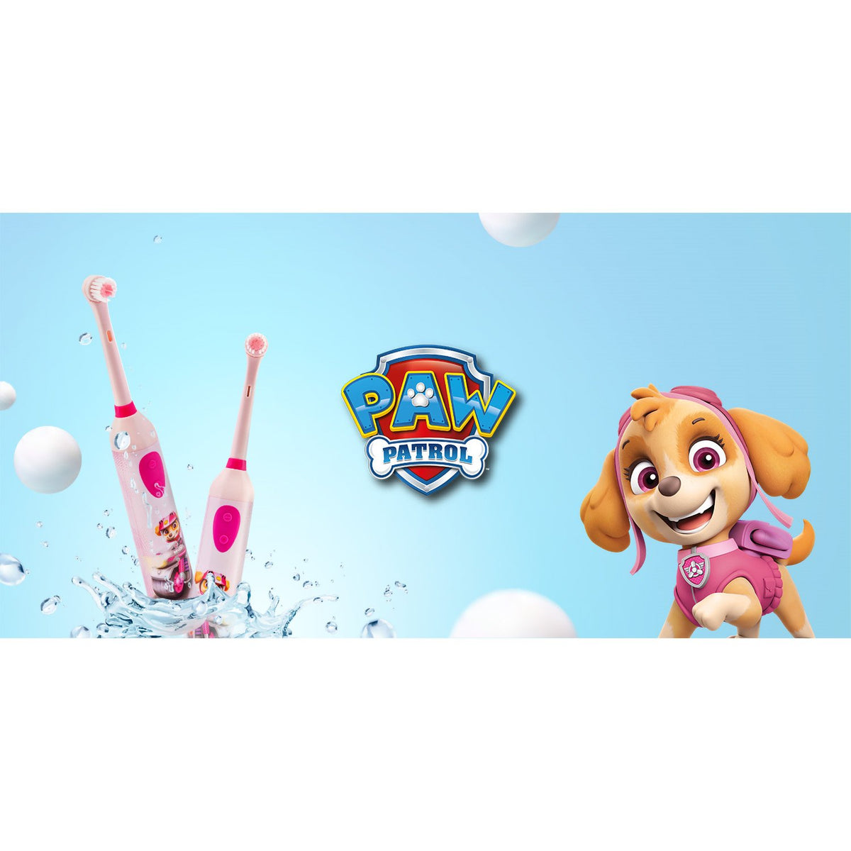 Paw Patrol zobu birste Paw Patrol Kids' svārstīgs Moto, rozā