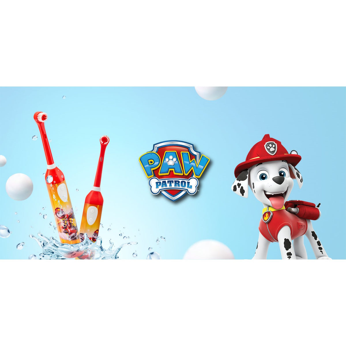 Paw Patrol zobu birste Paw Patrol Kids' svārstīgs Moto, sarkans