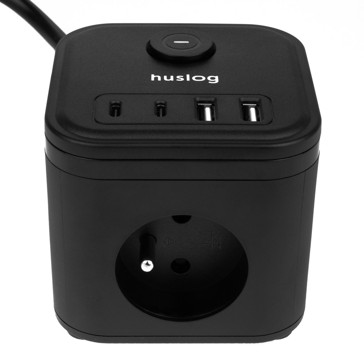 Huslog Cube pagarinātājs ar USB