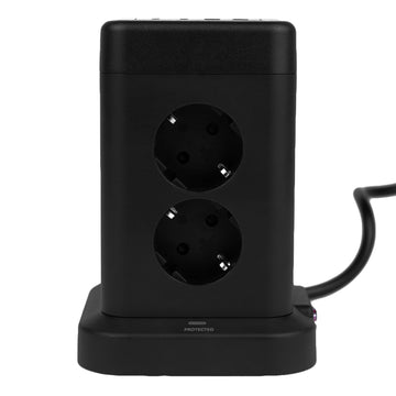 Huslog Vertical pagarinātājs ar USB