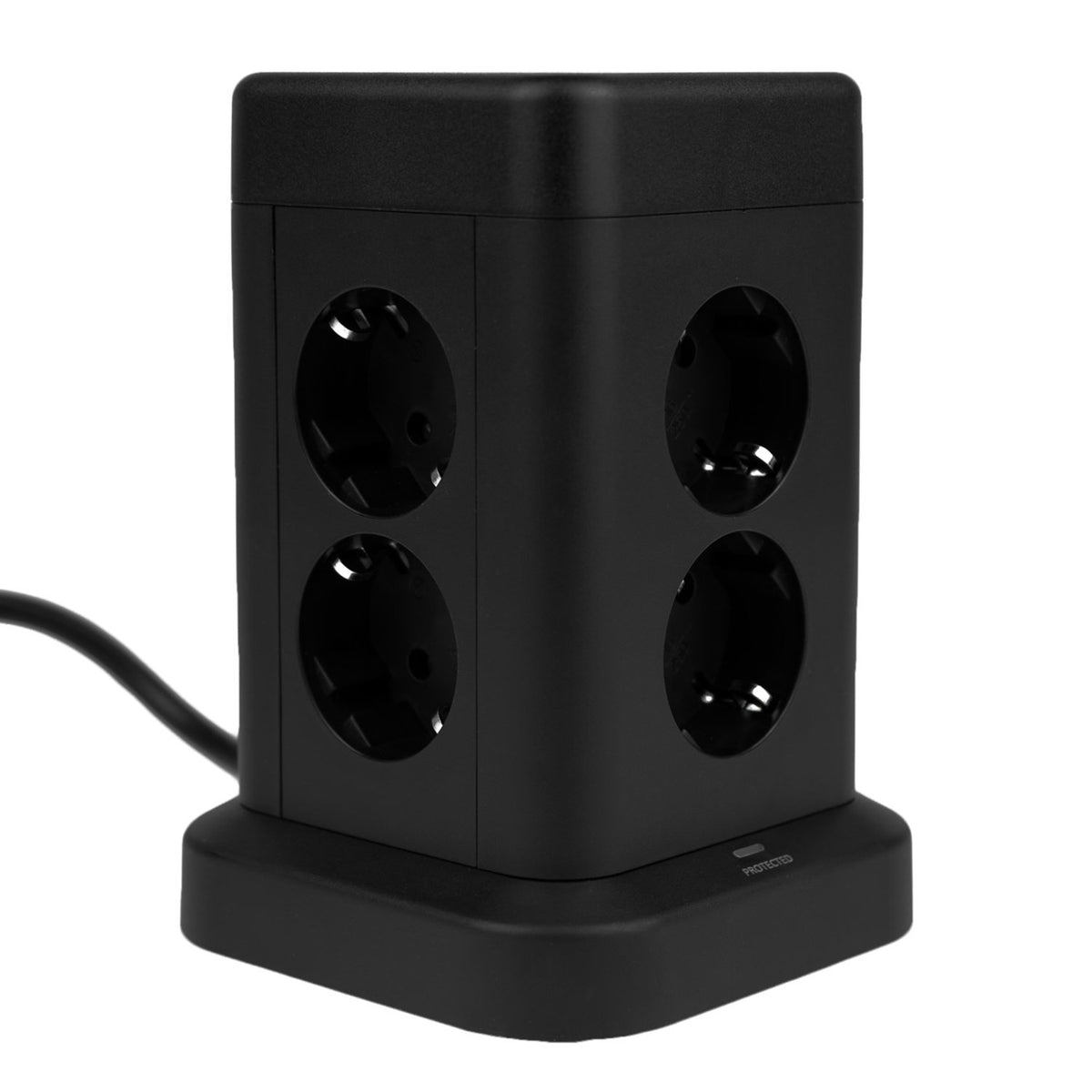 Huslog Vertical pagarinātājs ar USB