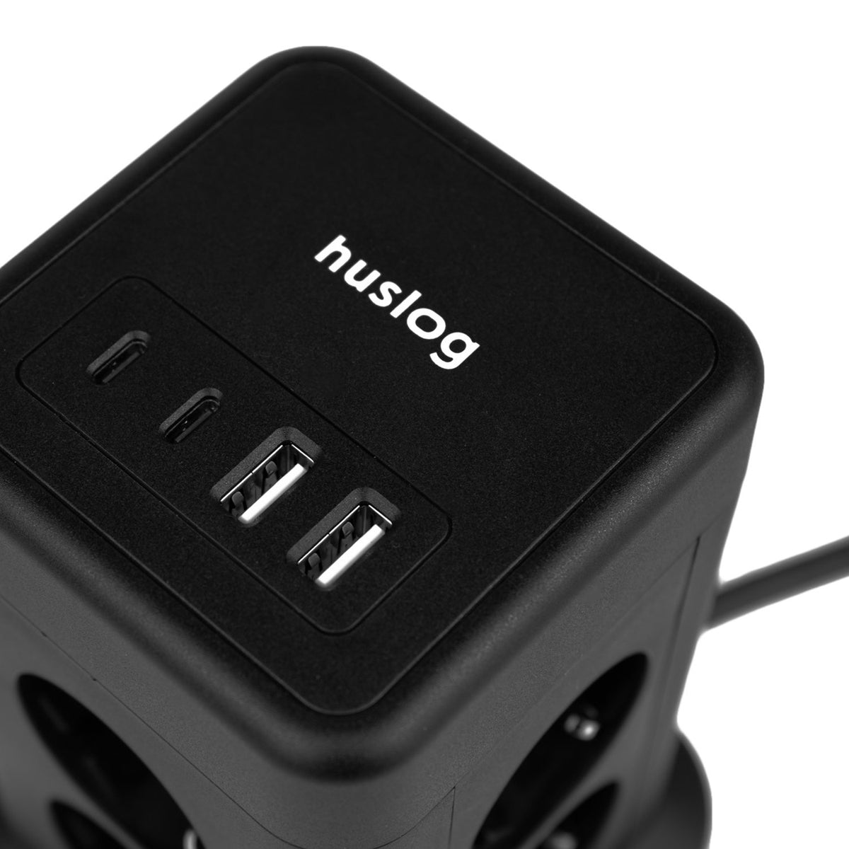 Huslog Vertical pagarinātājs ar USB