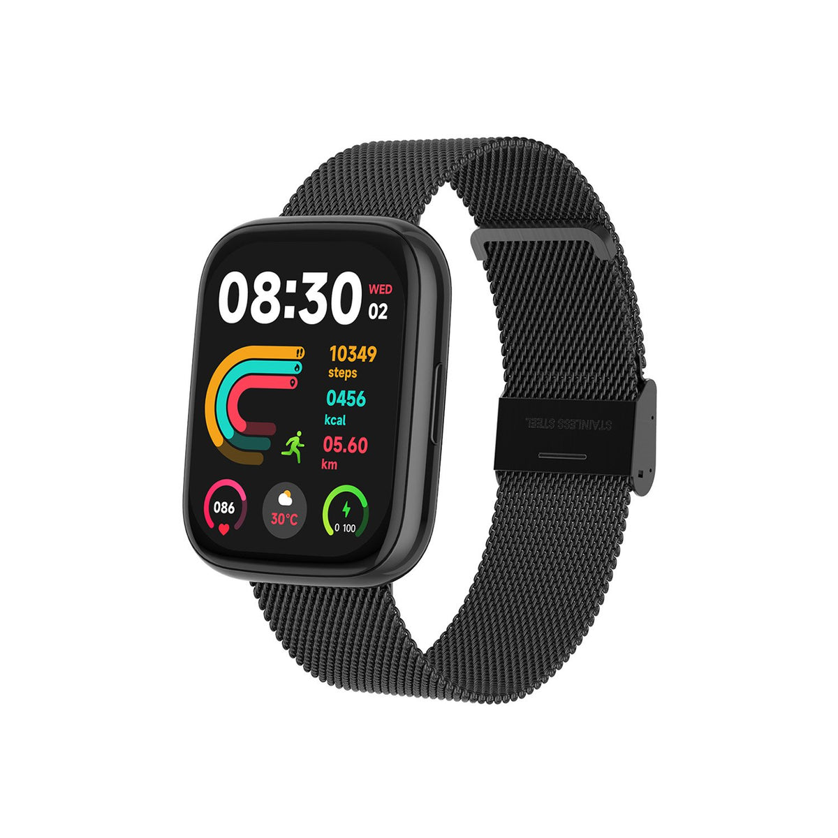 Forever viedpulkstenis SW-330 ForeVigo 4, melns
