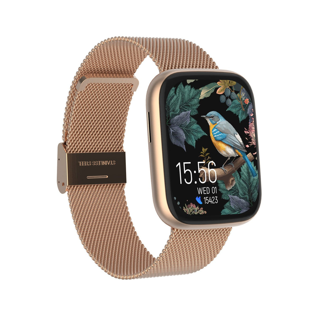Forever viedpulkstenis SW-330 ForeVigo 4 rose, zeltains