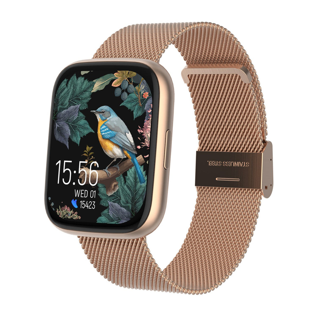 Forever viedpulkstenis SW-330 ForeVigo 4 rose, zeltains
