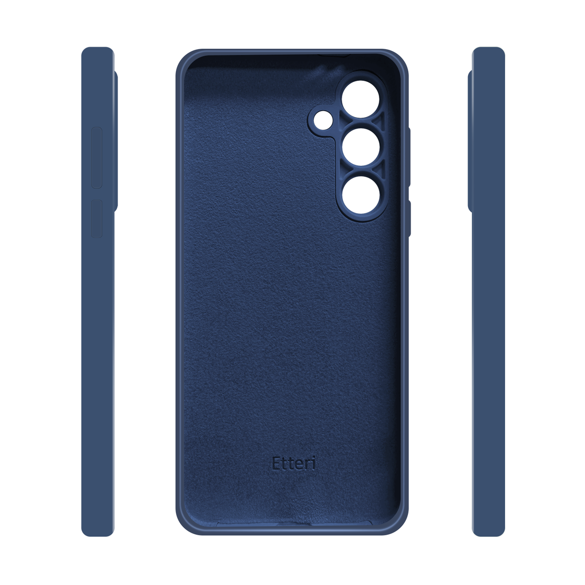Etteri silikona vāciņš Samsung Galaxy S24 FE, tumši zils
