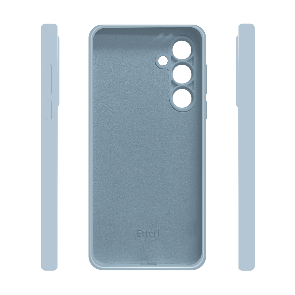 Etteri silikona vāciņš Samsung Galaxy S24 FE, gaiši zils