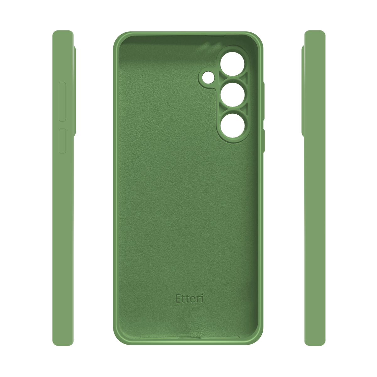 Etteri silikona vāciņš Samsung Galaxy S24 FE, gaiši zaļš