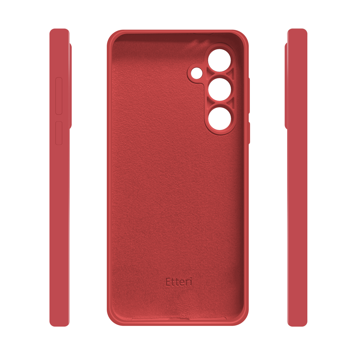 Etteri silikona vāciņš Samsung Galaxy S24 FE Raspberry