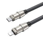 BWOO kabelis USB-C - Lightning 0.3m 27W ar siksniņa