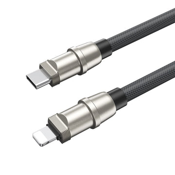 BWOO kabelis USB-C - Lightning 0.3m 27W ar siksniņa