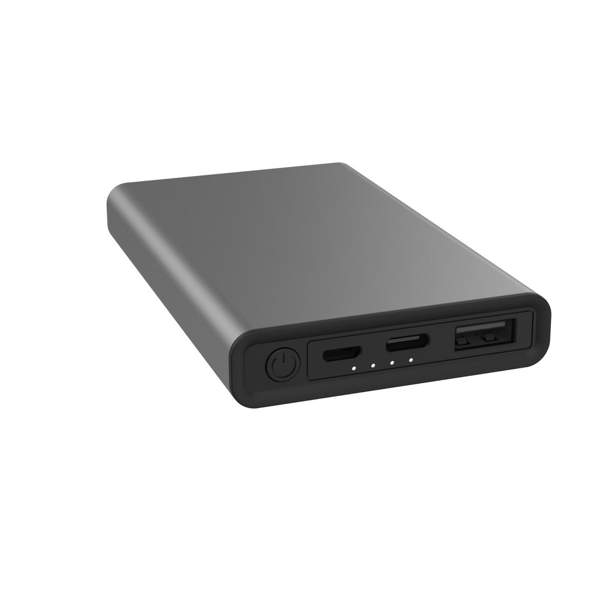 Setty ārējā baterija Recycling 5000 mAh 12W pelēka QRPB5-12-18