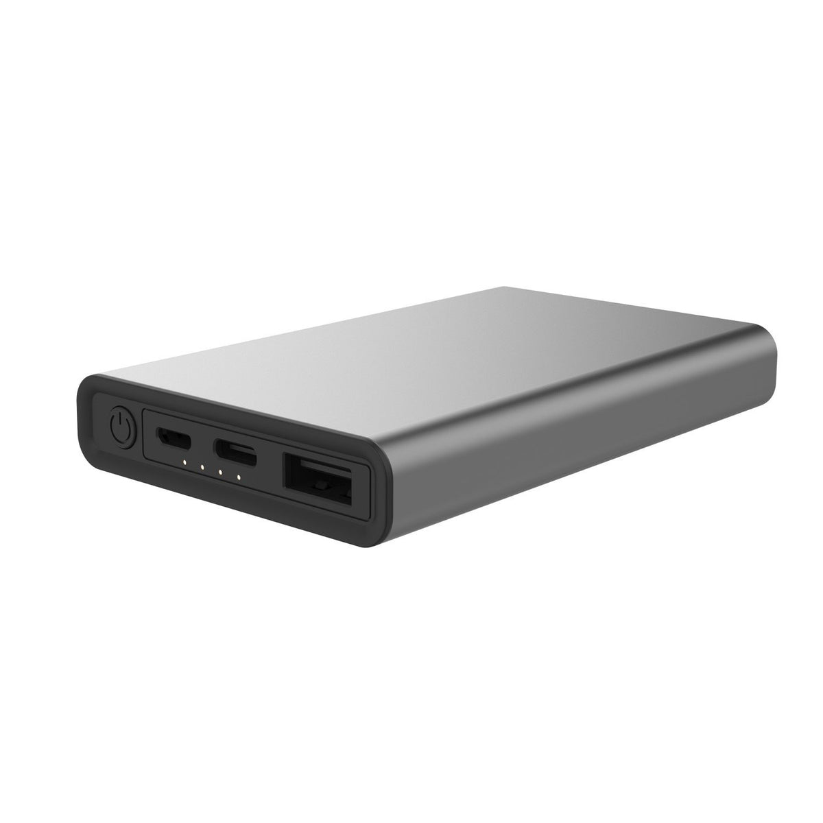 Setty ārējā baterija Recycling 5000 mAh 12W pelēka QRPB5-12-18