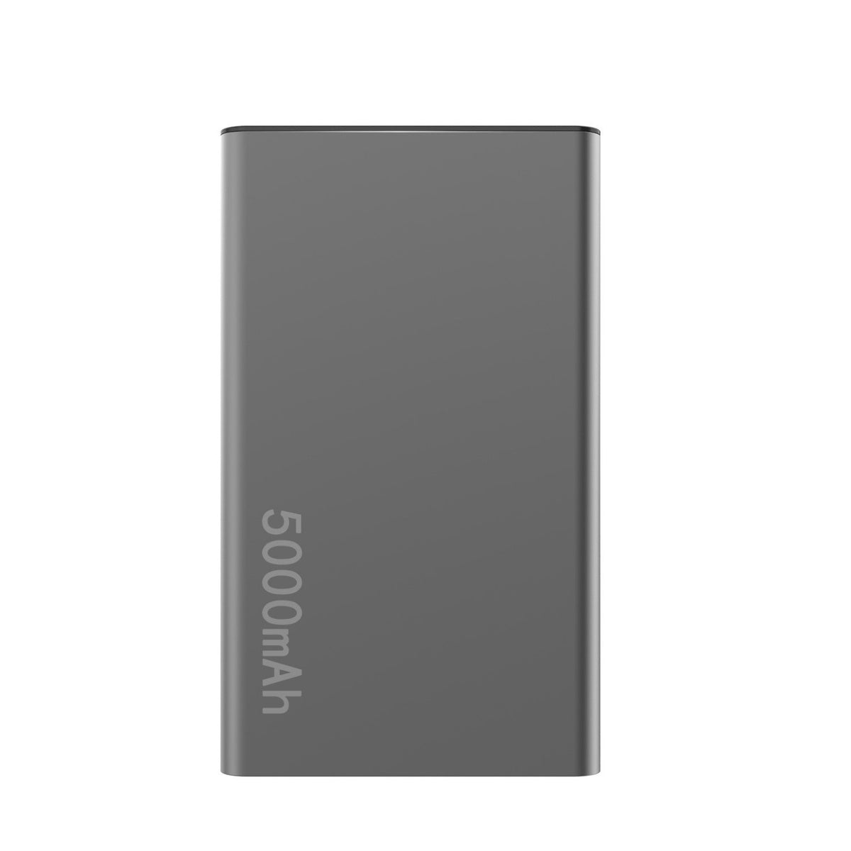Setty ārējā baterija Recycling 5000 mAh 12W pelēka QRPB5-12-18
