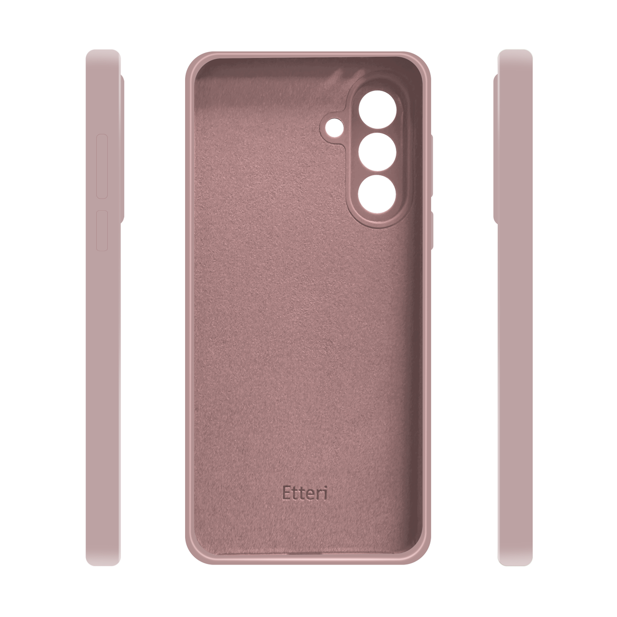 Etteri silikona vāciņš Samsung Galaxy S24 FE, gaiši rozā