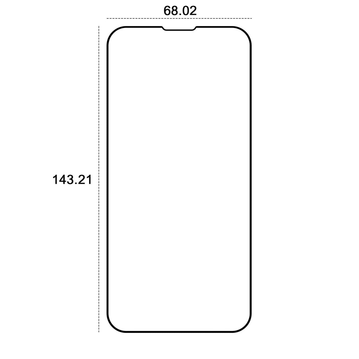 Etteri aizsargstikls 9D iPhone 16e / 17e