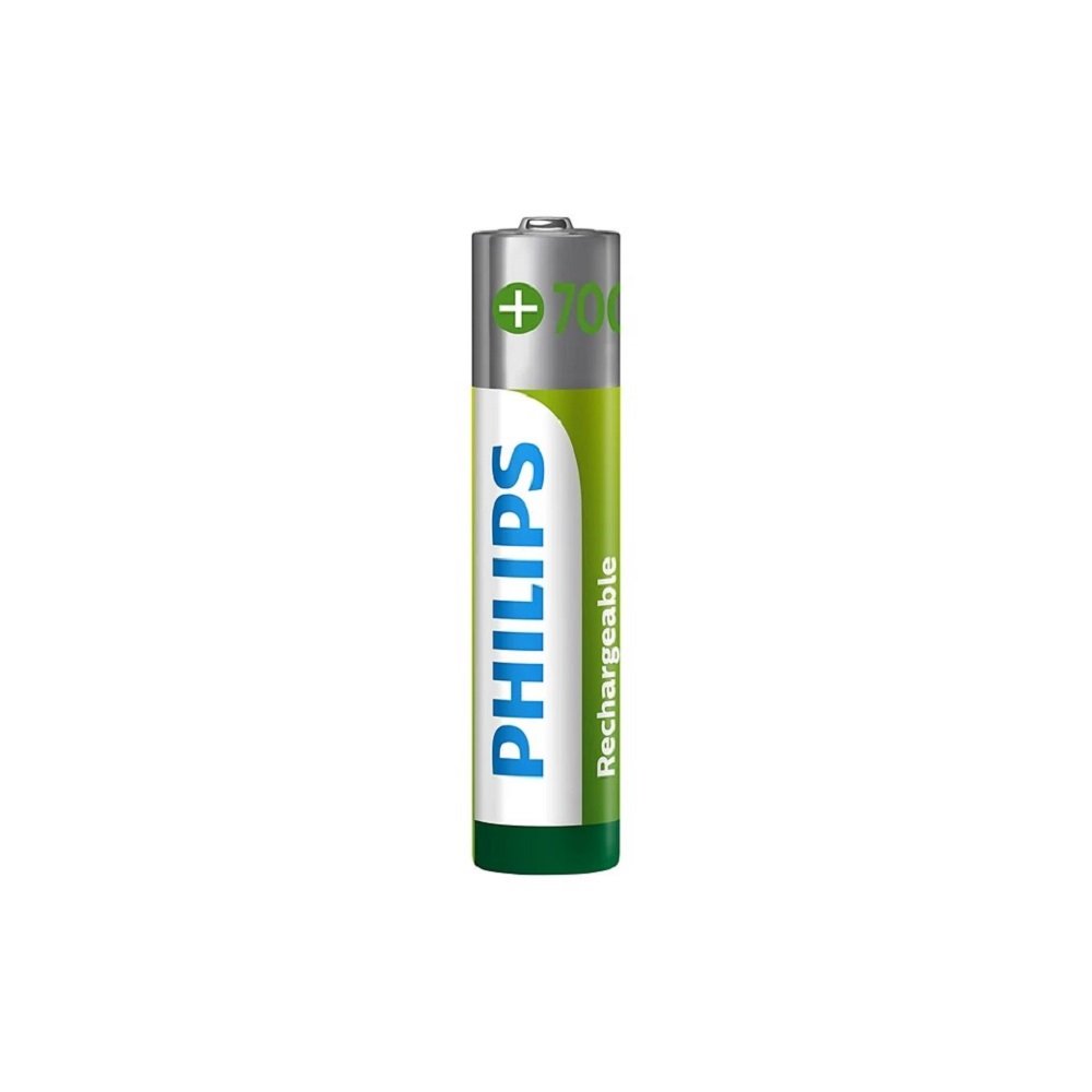 PHILIPS uzlādējamas baterijas AAA NiMH 700mAh 4gab.