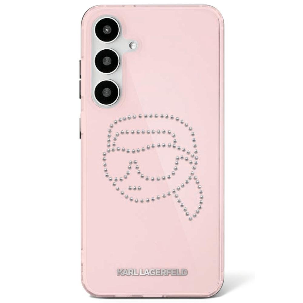 Karl Lagerfeld vāciņš Samsung Galaxy S25 rozā