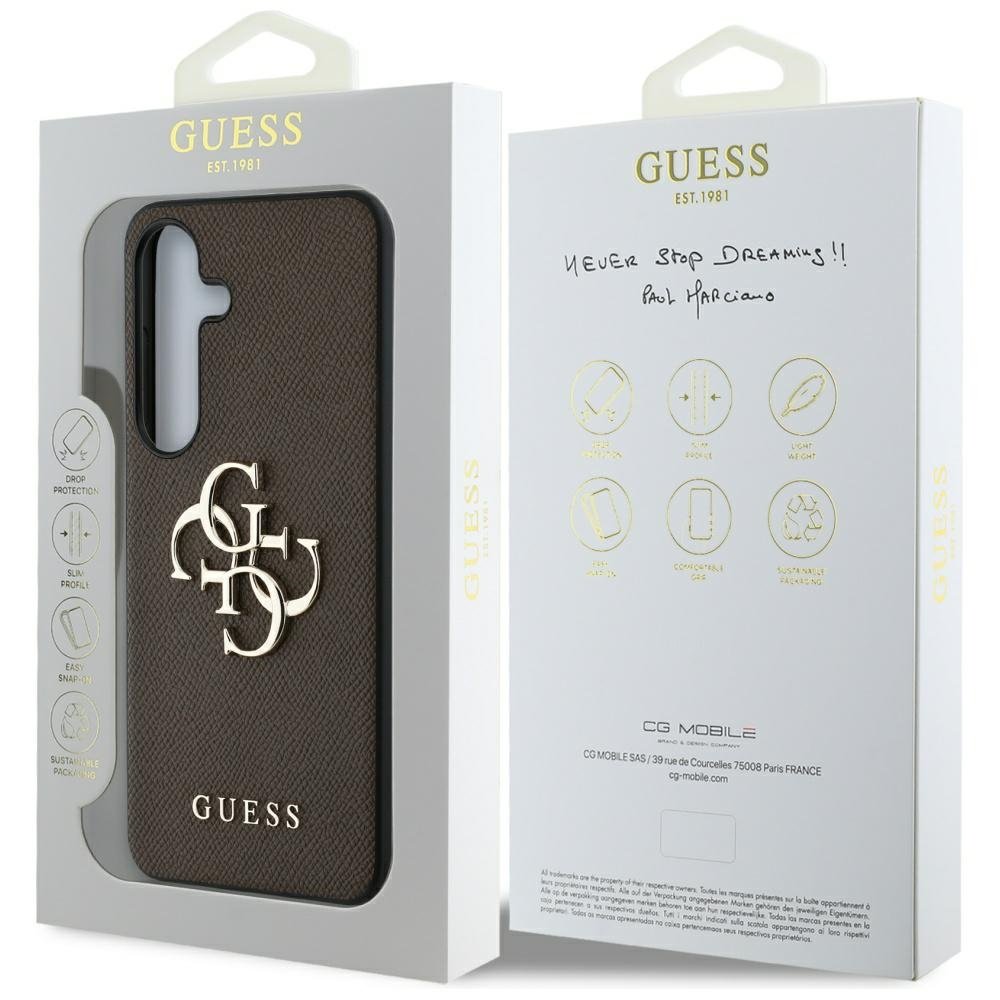 Guess vāciņš Samsung Galaxy S25 Plus brūns
