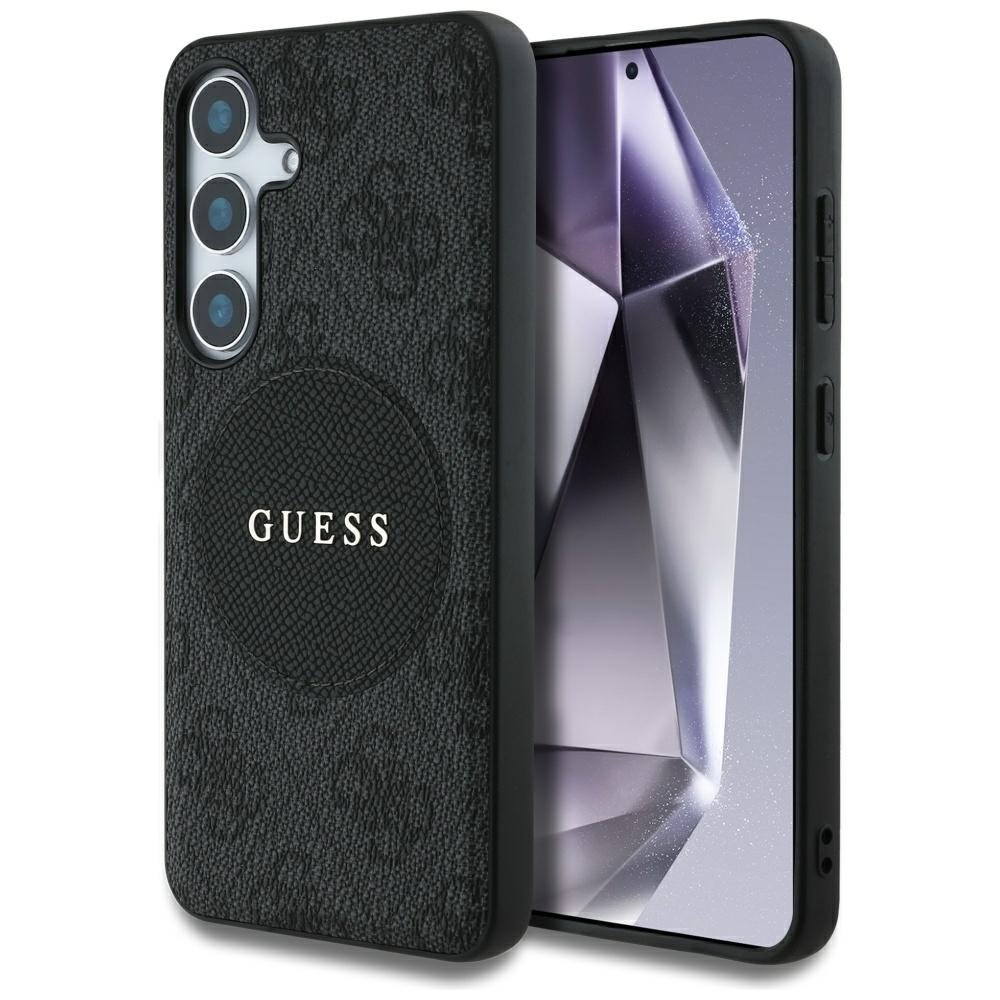 Guess MagSafe vāciņš Samsung Galaxy S25 melns
