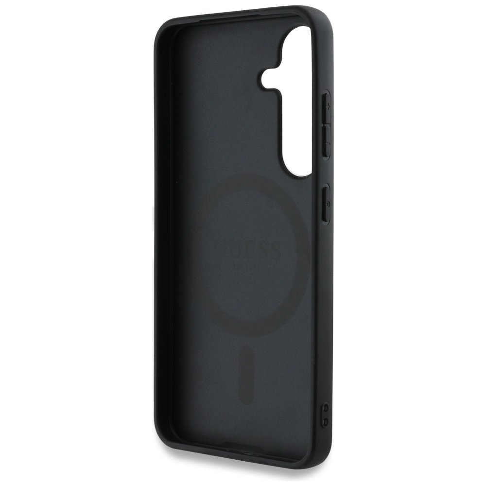 Guess MagSafe vāciņš Samsung Galaxy S25 melns