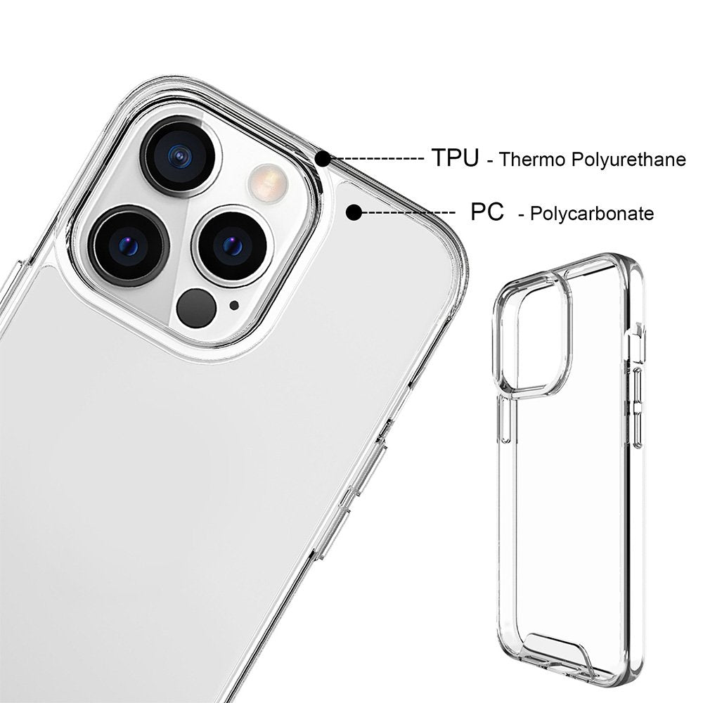 Hybrid kristāla vāciņš Xiaomi Redmi Note 14 Pro 5G (Global), caurspīdīgs